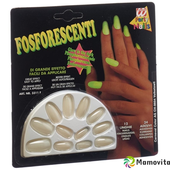 Carneval Color Fingernaegel Phosphoreszieren 24 Stück buy online