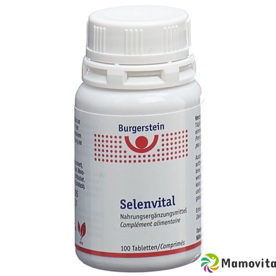 Burgerstein Selenvital tablets 100 pieces buy online