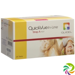 QuickVue In-Line Strep A 25 tests