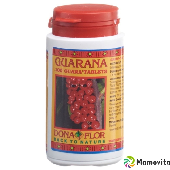 Guarana Dona Flor Kautabletten 100 Stück buy online