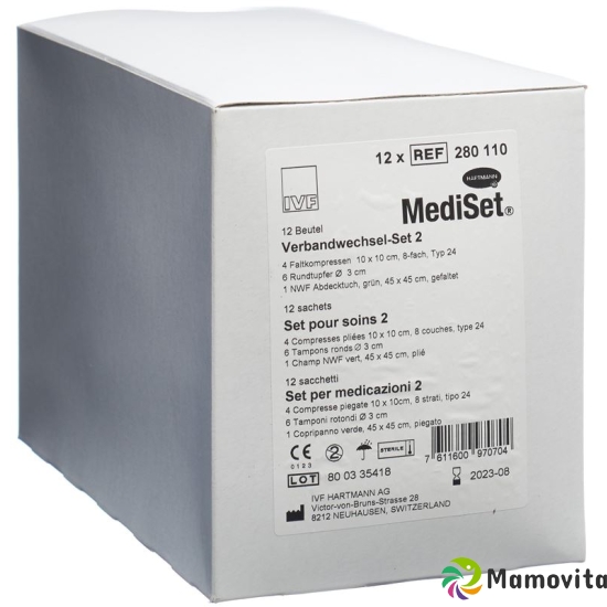 Mediset Verbandwechsel Set No 2 12 Beutel buy online