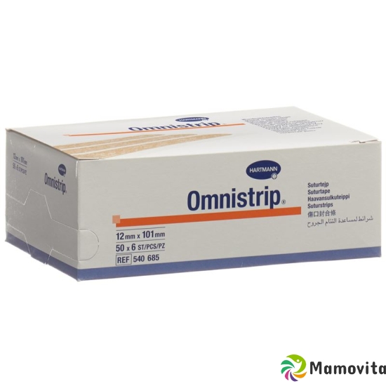 Omnistrip Wundnahtstreifen 12x101mm 50x 6 Stück buy online