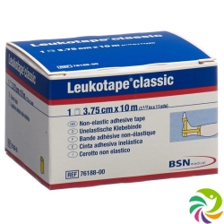 Leukotape Classic unelastische Klebebinde 10m x 3.75cm Gelb