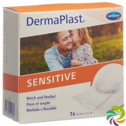 Dermaplast Sensitive Quick Bandage Whitze 4cmx5m Roll