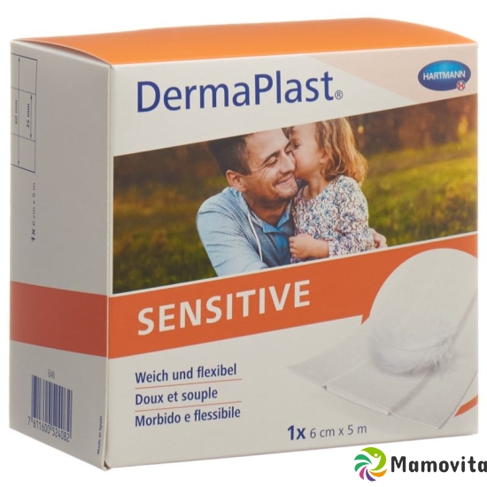 Dermaplast Sensitive Quick Bandage White 6cmx5m Roll buy online