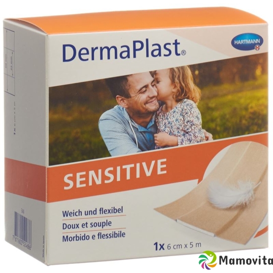 Dermaplast Sensitive Quick Bandage Skin-Coloured 6cmx5m Roll buy online