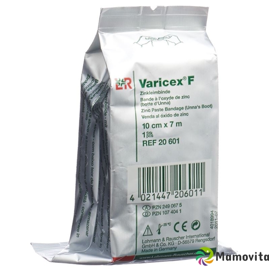 Varicex F zinc paste bandage 10cmx7m buy online