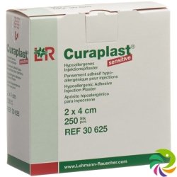 Curaplast Sensitive Injektionspfl 2cmx4cm 250 Stück