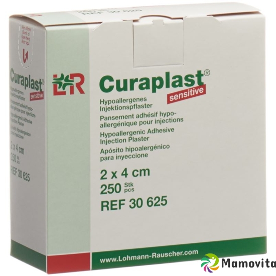 Curaplast Sensitive Injektionspfl 2cmx4cm 250 Stück buy online