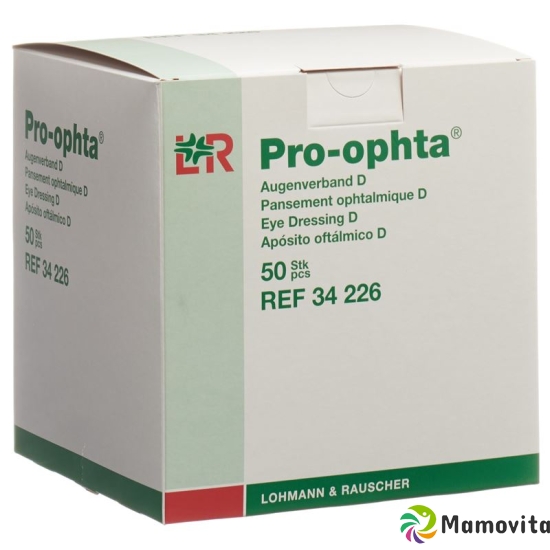 Pro-Ophta Augenverband D Lichtdicht Beige 50 Stück buy online