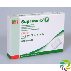 Suprasorb F Folien Verband 15x20cm Steril 10 Stück