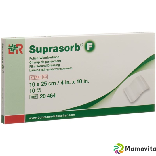 Suprasorb F Folien Verband 10x25cm Steril 10 Stück buy online