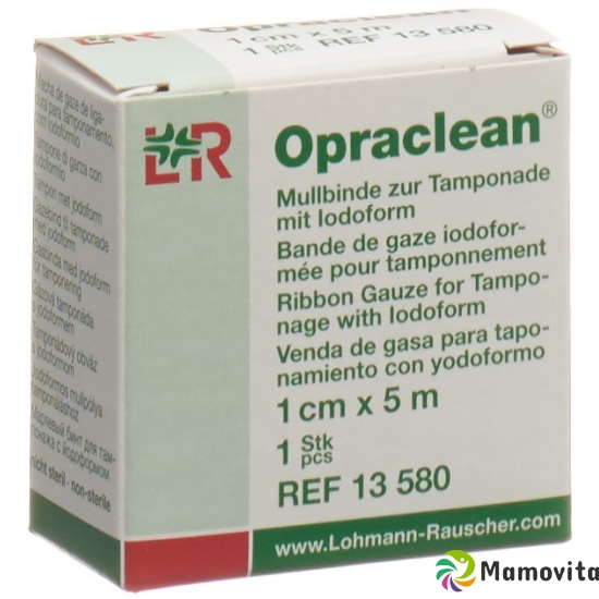 Opraclean Jodoform Tamponade 1cmx5m buy online