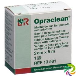 Opraclean Jodoform Tamponade 2cmx5m