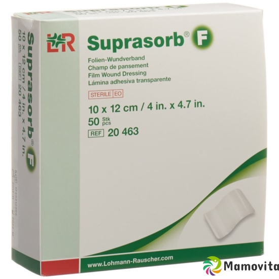 Suprasorb F Folien Verband 10x12cm Steril 50 Stück buy online