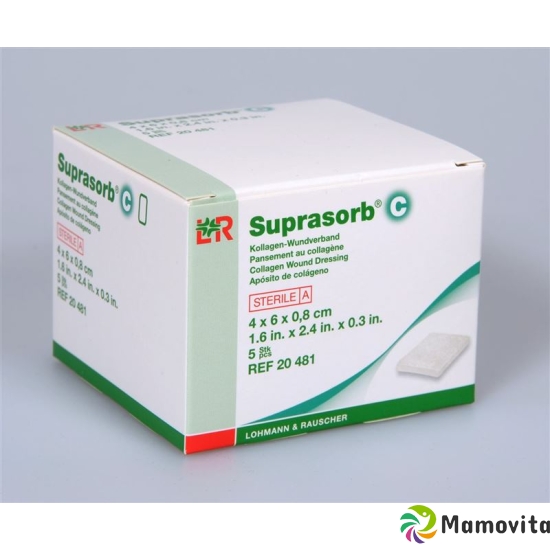 Suprasorb C Kollagenverband 4x6cm Steril 5 Stück buy online