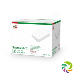 Suprasorb C Kollagenverband 6x8cm Steril 5 Stück