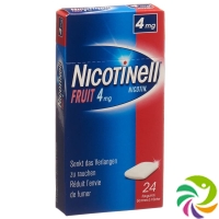 Nicotinell Fruit 4mg 24 Kaugummi