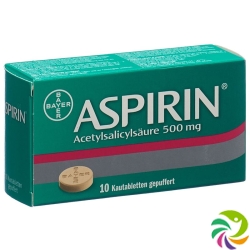 Aspirin 500mg 10 Kautabletten