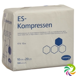 Hartmann Es Kompressen 12-fach 10x20cm Beutel 100 Stück