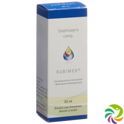 Rubimed Staphisagria Comp Tropfen 50ml