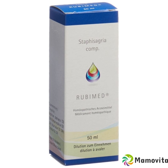 Rubimed Staphisagria Comp Tropfen 50ml buy online