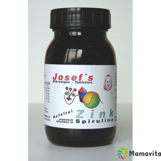 Zink Spirulina Josefs Tabletten 400mg 250 Stück buy online