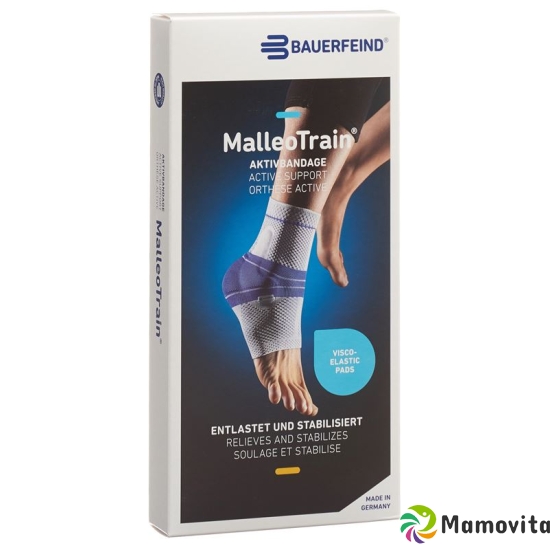 MalleoTrain Aktivbandage Sprunggelenk Grösse 1 Rechts Titan buy online