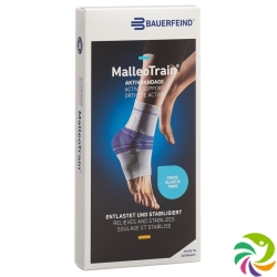 MalleoTrain Aktivbandage Sprunggelenk Grösse 4 Rechts Titan