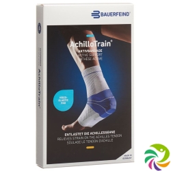 AchilloTrain Aktivbandage Achillessehne Grösse 1 Rechts Titan