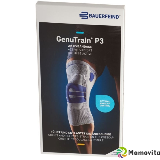 GenuTrain P3 Aktivbandage Knie Grösse 5 Rechts Titan buy online