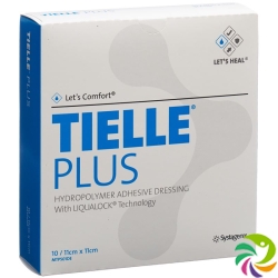 Let's Comfort Tielle Plus Hydropolymer-Verband 11x11cm 10 Beutel