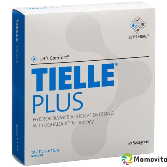 Let's Comfort Tielle Plus Hydropolymer-Verband 11x11cm 10 Beutel buy online