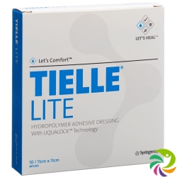 Let's Comfort Tielle Lite Hydropolymer-Verband 11x11cm 10 Beutel