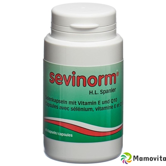 Sevinorm Selenkapseln mit Vitamin E und Q10 60 Stück buy online