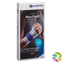 ManuTrain Aktivbandage Handgelenk Grösse 5 Links Gr Titan