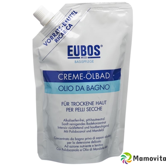 Eubos Ölbad Creme Refill Flasche 400ml buy online