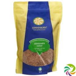 Sonnenkorn Leinsamen Gold Bio Knospe 500g