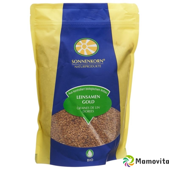 Sonnenkorn Leinsamen Gold Bio Knospe 500g buy online