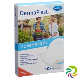 Dermaplast Compress Gel 7.5x10cm Steril 10 Stück