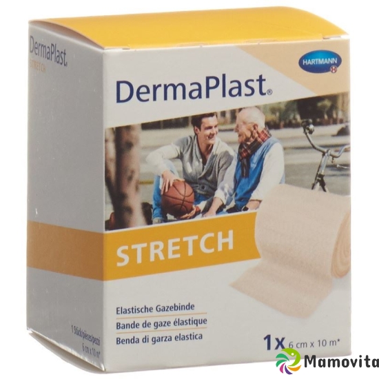 Dermaplast Elastic Gauze Bandage Skin-Coloured 6cmx10m buy online