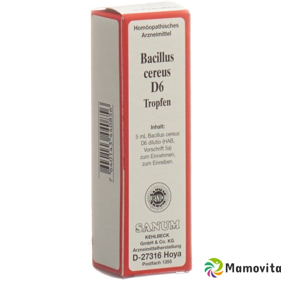 Sanum Bacillus Cereus Tropfen D 6 5ml buy online