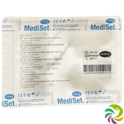 Mediset thread pulling set with thread knife