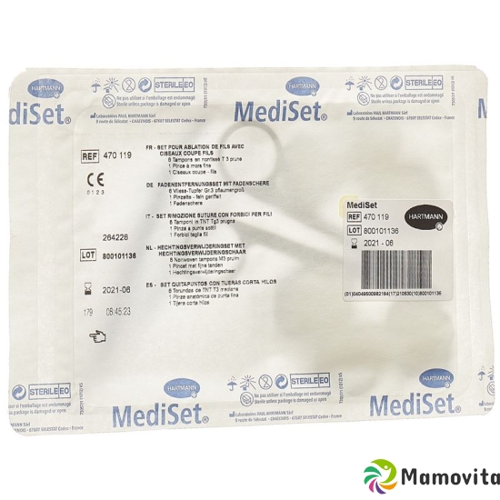 Mediset thread pulling set with scissors buy online