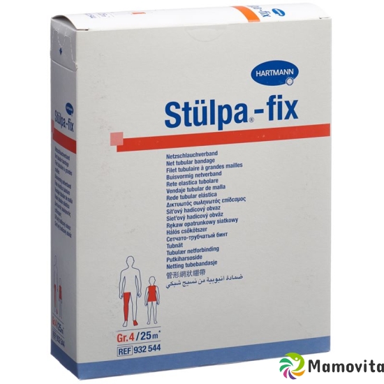 Stuelpa Fix Netzverband Grösse 4 Kopf Rolle 25 Meter buy online