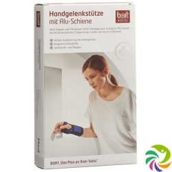 Bort Handgelenkstütze Schiene Links -15cm Grösse XS Blau