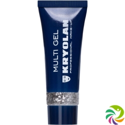 Carneval Color Glimmer Make Up Silber Tube 10ml