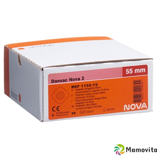 Dansac Nova 2 Basisplatten 55mm 15-47mm 5 Stück buy online