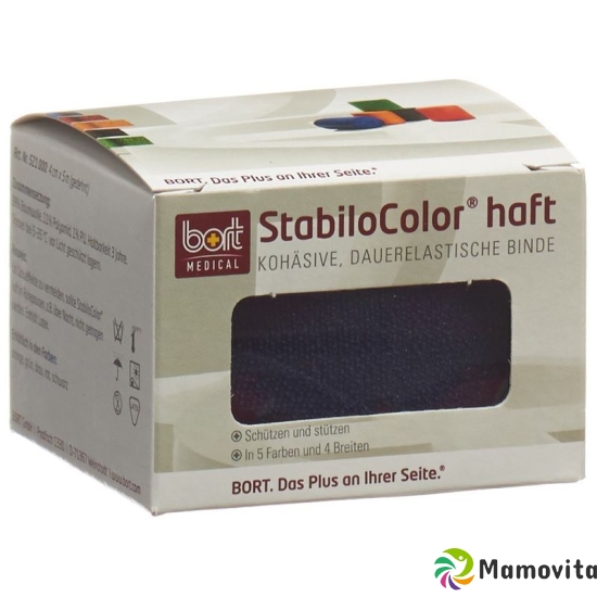 Bort Stabilo Color Bandage 4cmx5m Cohesive Blue buy online