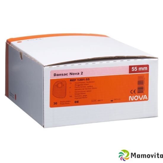 Dansac Nova 2 Colo 55mm Opaque 30 Beutel buy online